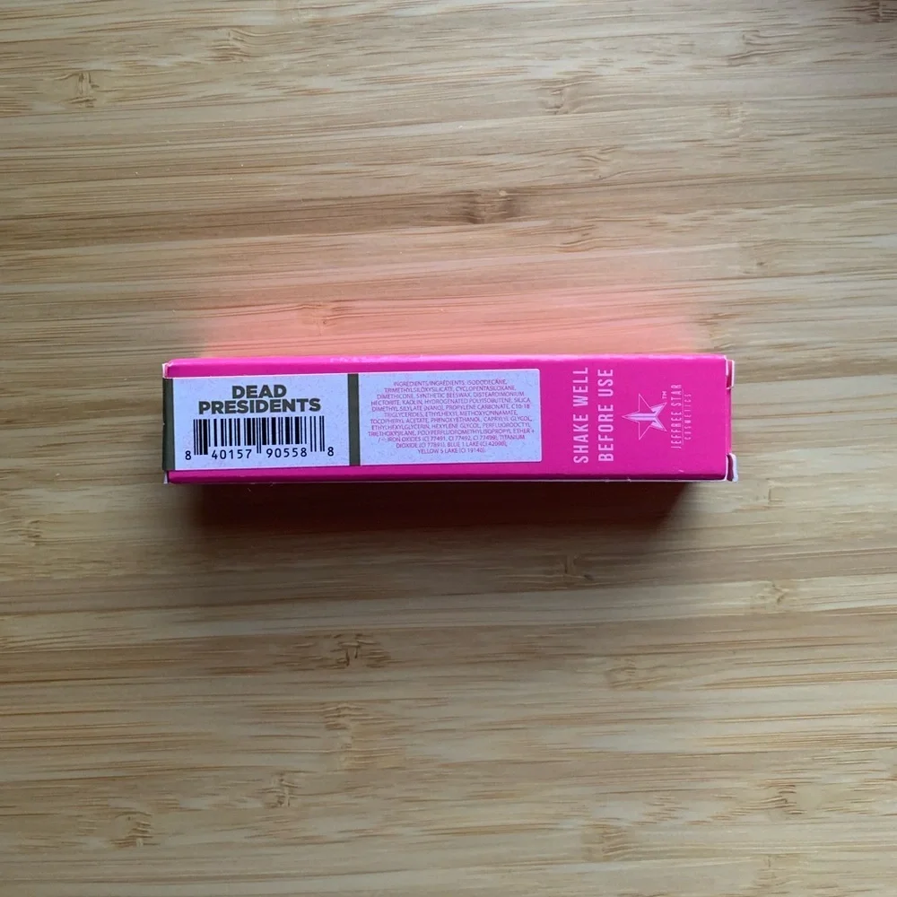 Jeffree Star Velour‎ Liquid Lipstick - Dead Presidents (Camo Green) - NWB